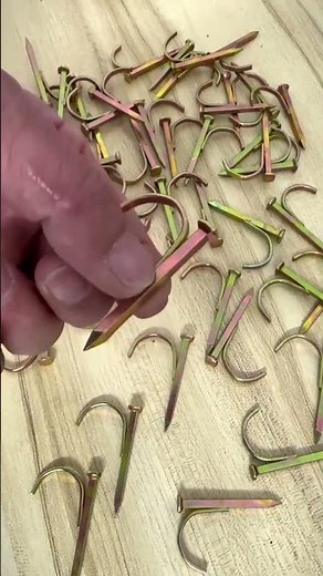 📌🔨 Heavy-Duty J-Hook Steel Nails — Secure Outdoor Pipes & Stop Rattling Fast