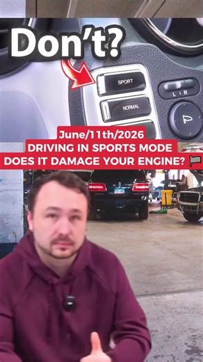 Sports mode: changes throttle, fuel, shift points, suspension – no damage, but not for full-time driving #SportsMode #CarPerformance #Transmission #ThrottleResponse #DrivingTips #FYP #Viral #Trending #ForYou #Explore #California #USA
