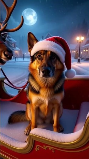 Santa Claus Gets HELP From This AMAZING Dog 🎅🐕