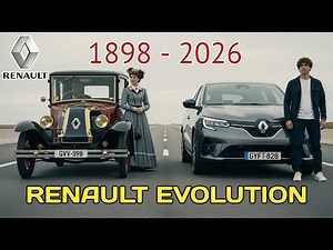 Renault Through the Ages | 125 Years of Iconic Cars 1898–2026