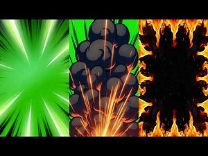 Top 17 Anime Effects Transitions Green Screen