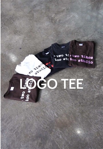 Comfortable LOGO TEE in 5 Stylish Colors