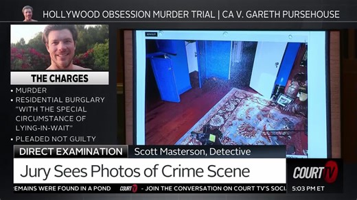 Hollywood Obsession Murder Trial: Jury Sees Photos of Crime Scene
