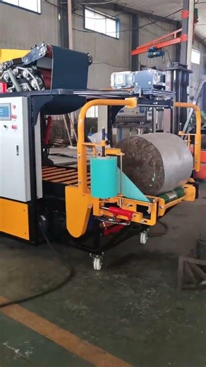 Strict testing procedures are mandatory before silage baling machines leave the factory. #Shorts