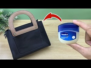 Restore An Old Leather Bag With Vaseline: A Creative Step-By-Step Guide