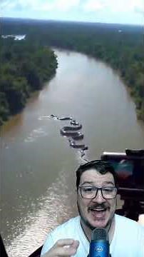 ANACONDA (COBRA GIGANTE) FILMADA NA AMAZÔNIA