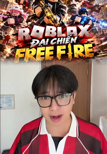 Roblox đại chiến Free Fire? 😳 #jeeker #nhangiafreefiretrolai #freefire