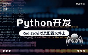 Python开发，Redis入门，Redis安装以及配置文件上