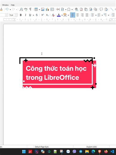 Công thức toán học Formula - Mathtype trong Libreoffice #openoffice #libreoffice #mathtype #congthuctoan #congthuc