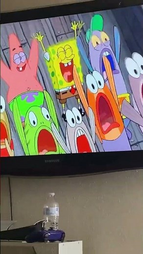 Explosion in SpongeBob episode