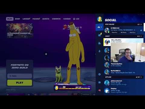 Simpsons Fortnite With Dylan