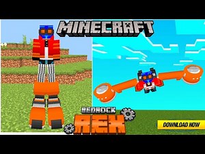 GENERATOR-REX (Ver.0.1.5) ADDON/MOD IN Minecraft PE/BEDROCK For Android/PC ➡️ DOWNLOAD ADDON