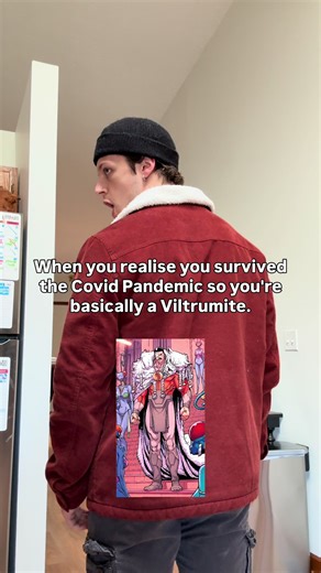When you realize you survived the Covid pandemic so you’re basically a viltrumite #invincible #InvincibleSeason4 #thragg #Pandemic #trending