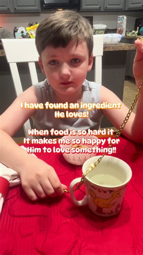 Poor baby is still sick and testing positive for flu a but I knew he’d love these!! #autism #autismtiktok #autismmom #arfidawareness