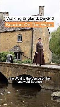 Walking England Day 3 — Exploring The Venice of the Cotswolds, Bourton-On-The-Water #shorts