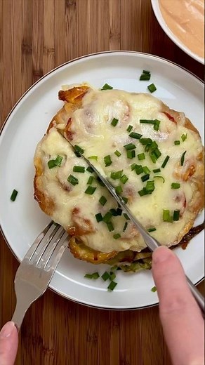 Juicy cabbage steaks with chicken 🥬