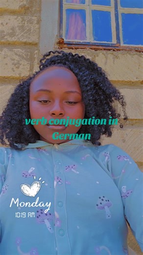 Verb Conjugation in German. #viral #learngermanwithmakena #Germanlanguage #ausbildung #ausbildung