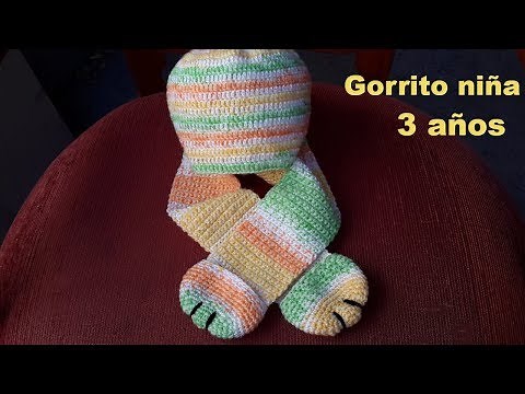 Hermoso gorro bufanda a crochet (ganchillo) tutorial paso a paso