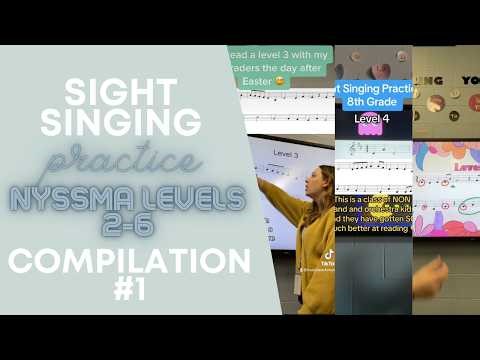 Sight Singing Practice | NYSSMA Levels 2–6 (Beginner to Advanced)