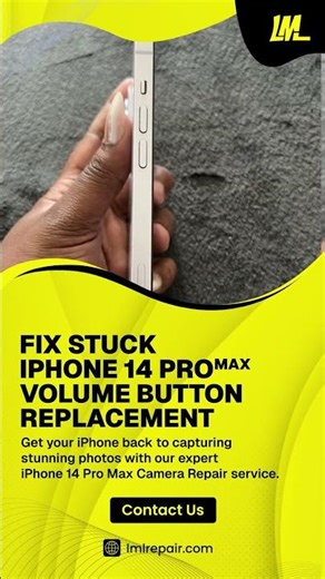 iPhone 14 Pro Max Volume Button Replacement