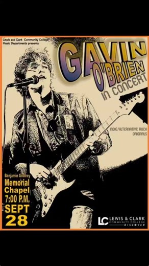 Come out and see us LIVE in concert! Bring your friends and your friends’s friends because it’s gonna be an awesome night of music and fun! 🎶🎸🎉 | Gavin O'Brien