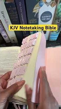 Journaling Bible Set #biblestudy #biblejournaling #booktok #biblereview #christianyoutube