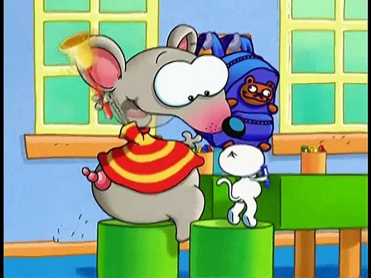 Toupie et Binou - La récréation  Tchoupi Dessin Animé