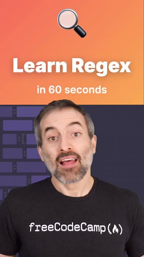 Learn Regex Basics in 60 Seconds