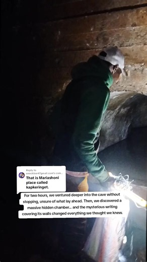 Replying to @enockbor47gmail.com #kalenjintiktokers #nakuru #explorer #kalenjinforyou For two hours, we ventured deeper into the cave without stopping, unsure of what lay ahead. Then, we discovered a massive hidden chamber... and the mysterious writing covering its walls changed everything we thought we knew.