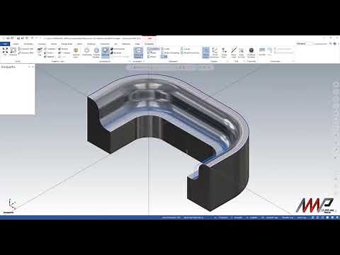 Mastercam Tutorial: From Geometry to Swept 3D Toolpath