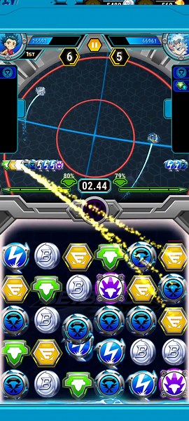 Beyblade Burst Rivals Victory Valtryek vs Lost Luinor Valt vs Lui