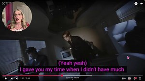 英语老师看got7 python mv的反应视频！