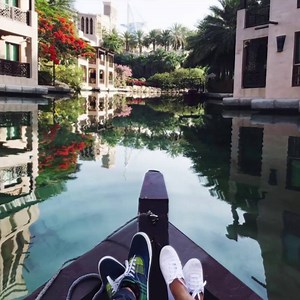 Treat yourself and drift away in paradise! Can you guess where in #Dubai this is? http://bit.ly/2tI0B1y | Visit Dubai