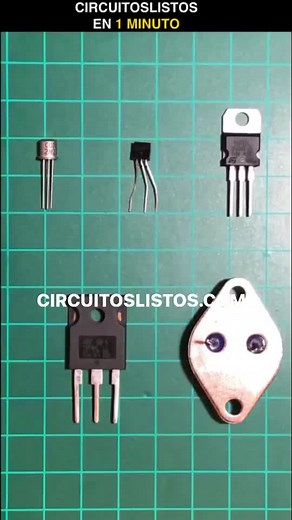 Los 5 transistores que necesitas conocer en tu trabajo #circuitoslistos #electronica | Circuitos Listos