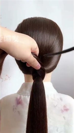 Hairpin Updo Tutorial: Easy Chinese Style Side Sweep Braids