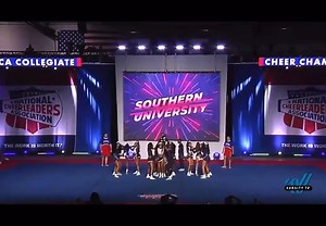 Congratulations to our SU Cheerleaders on finishing 3rd out of 18 teams at the National Cheerleaders Association Cheer and Dance Championship over the weekend! Check out their amazing performance! 📹: Varsity Spirit Southern Jaguars Athletics 💙 💛 #WeAreSouthern #HBCU | Southern University and A&M College - Baton Rouge, LA