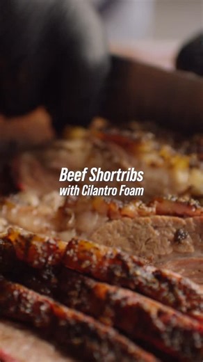 1.6K views | Beef Short Ribs with Chipotle Lime Foam – Fire up the...