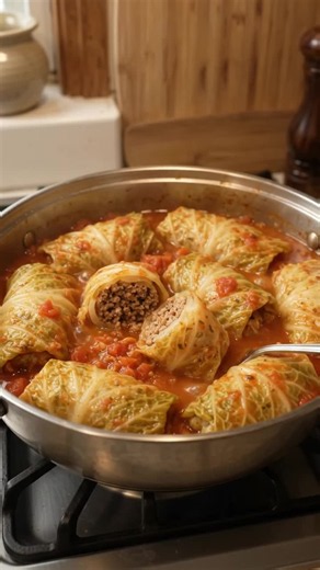 Classic Stuffed Cabbage Rolls Recipe