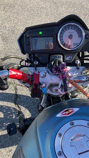 engine start-up Honda Hornet 600