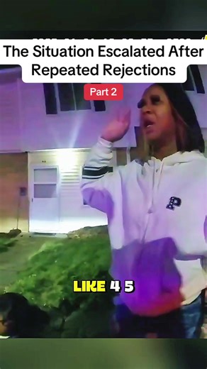 The Situation Escalated After Repeated Rejections #cops #bodycam #policeofficer #fyp