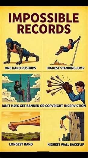 Impossible records: pushing the limits of human potential!#edit
