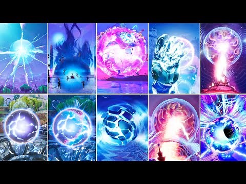 Evolution of the Zero Point - Fortnite Chapter 1 (Season 1) to Chapter 2 (Season 7)