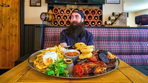 This mixed grill challenge has only been beaten once | BeardMeatsFood