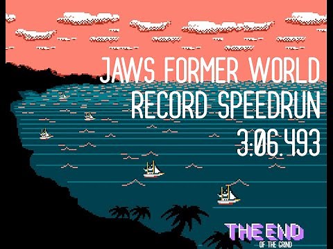 Jaws (NES) Speedrun in 3:06.493 (Former World Record)