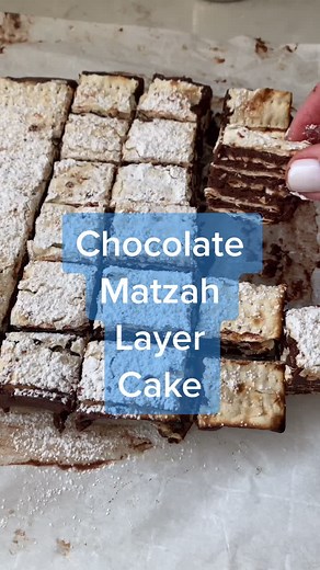 Delicious Chocolate Matzah Layer Cake Recipe