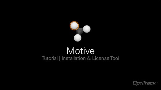 Motive Tutorial | Installation & License Tool