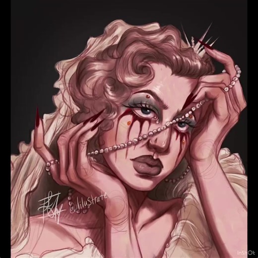 Colour and lighting study #digitalart #portraitart #procreateart #illustration