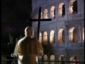 Via Crucis Colosseo 6 aprile 2007 Benedetto XVI