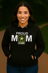 PROUD ARMY MOM, Army Mom Hoodie, Celebrate Your Son or Daughter's Service With Our Army Mom Hoodie Perfect Gift for Army Mother - Etsy
