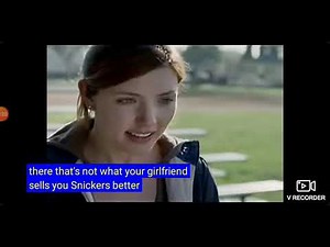 Snickers commercial - Football 🏈 ad you're not you when you're hungry